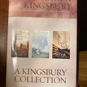 Three in one!  Karen Kingsbury Trio set of Christian fictional novels
